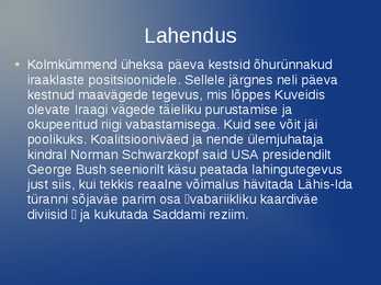 Lahesõda #6