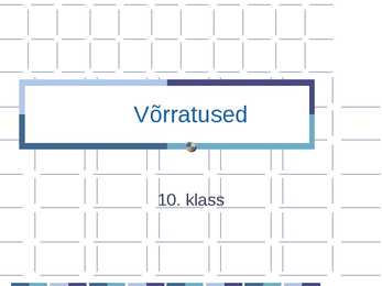 Võrratused