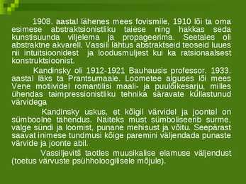 Malevich ja Kandinsky #3