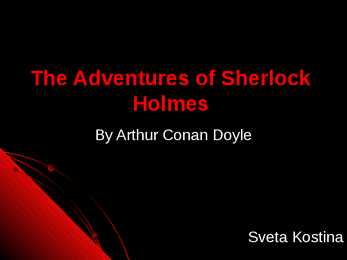 The Adventures of Sherlock Holmes