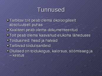 Psüühilised toitumishäired #6