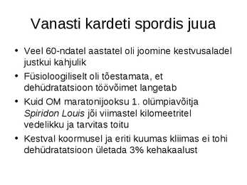 Vedelik ja sport #11