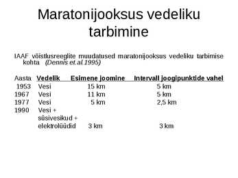 Vedelik ja sport #12