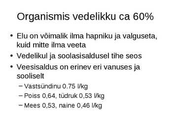 Vedelik ja sport #3