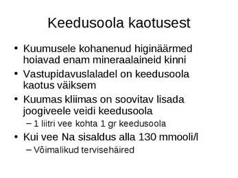 Vedelik ja sport #23
