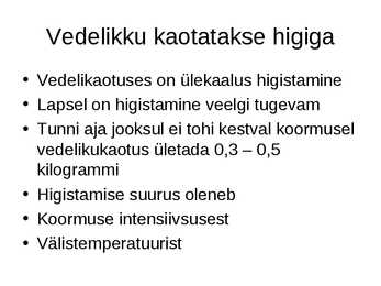 Vedelik ja sport #24