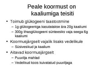 Vedelik ja sport #28