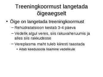 Vedelik ja sport #34