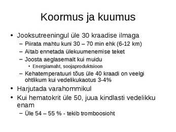 Vedelik ja sport #35