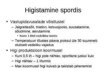 Vedelik ja sport #41