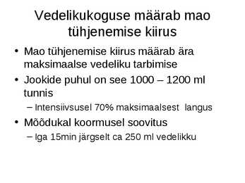 Vedelik ja sport #44