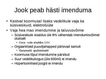 Vedelik ja sport #48