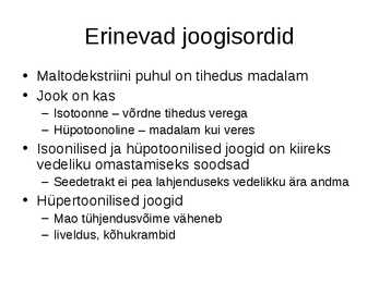 Vedelik ja sport #70
