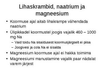Vedelik ja sport #75