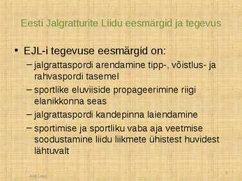 Eesti Jalgratturite Liit #4
