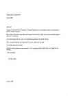 Complaints letter