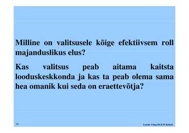 Loeng 1 - Sissejuhatus makrookonoomikasse #12