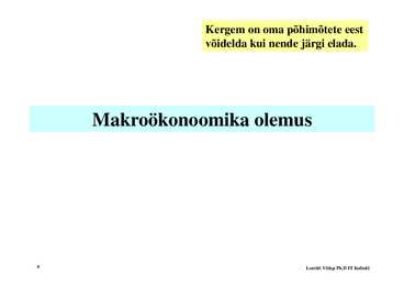 Loeng 1 - Sissejuhatus makrookonoomikasse #4