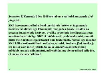 Loeng 2 - Sisemajanduslik kogutoodang #32