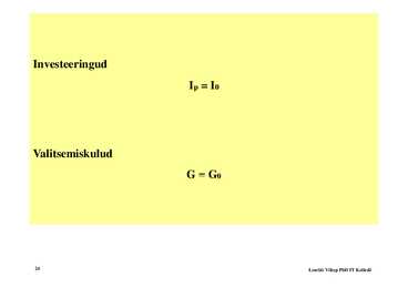 Loeng 3 - Makromajanduslikud mudelid #24