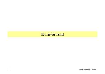 Loeng 3 - Makromajanduslikud mudelid #28