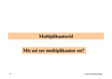 Loeng 3 - Makromajanduslikud mudelid #34