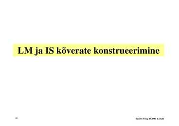 Loeng 4 - ISLM mudel #18