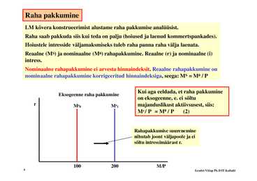 Loeng 4 - ISLM mudel #4