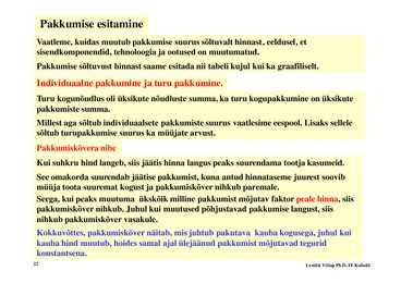 Loeng 5 - Nõudlus ja pakkumine #22