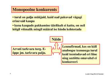 Loeng 5 - Nõudlus ja pakkumine #5