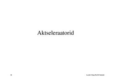 Loeng 6 - Investeeringud #38