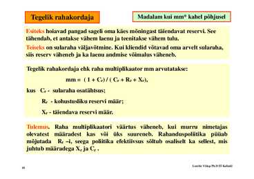 Loeng 7 - Rahateooria #18