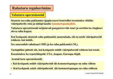 Loeng 7 - Rahateooria #22