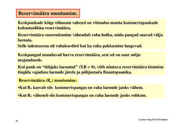 Loeng 7 - Rahateooria #23
