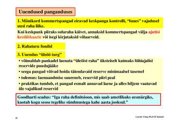 Loeng 7 - Rahateooria #29