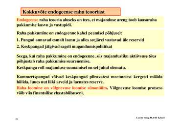 Loeng 7 - Rahateooria #33