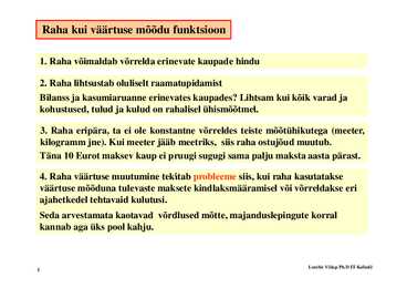 Loeng 7 - Rahateooria #5