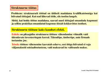 Loeng 8 - Tööturg ja tööpuudus #35