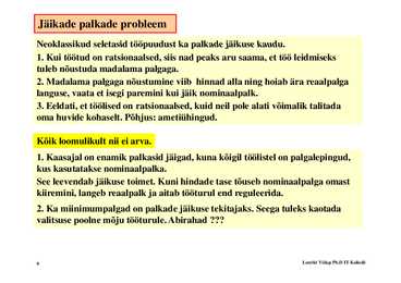 Loeng 8 - Tööturg ja tööpuudus #9