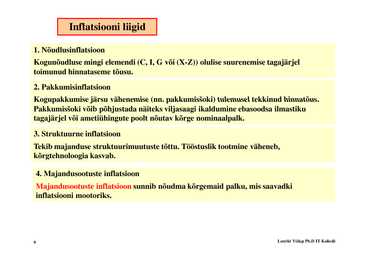 Loeng 9 - Inflatsioon #9