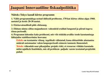 Loeng 11-- Fiskaal- ja monetaarpoliitika #25