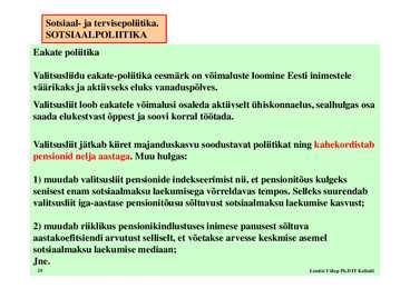 Seminar 1 - Eesti majandus #24