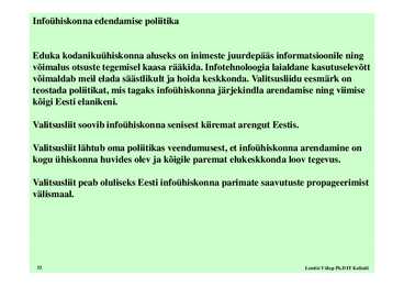 Seminar 1 - Eesti majandus #32