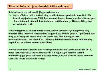 Seminar 1 - Eesti majandus #33