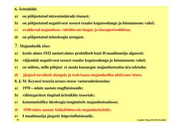 Seminar 1 - Eesti majandus #38