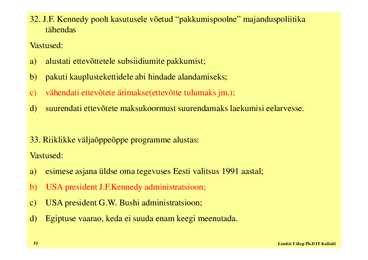 Seminar 1 - Eesti majandus #51