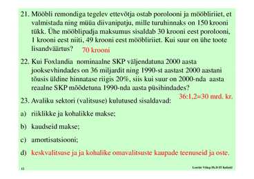 Seminar 2 - SKP leidmine #12