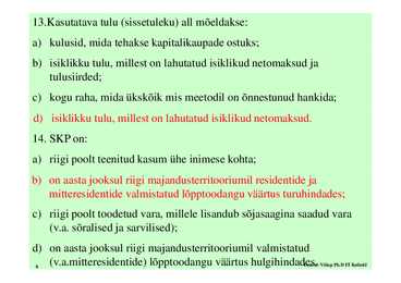 Seminar 2 - SKP leidmine #8