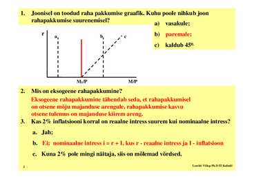 Seminar 4 - ISLM mudel #2