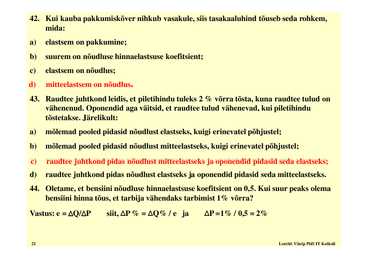 Seminar 5 - Nõudlus ja pakkumine #21